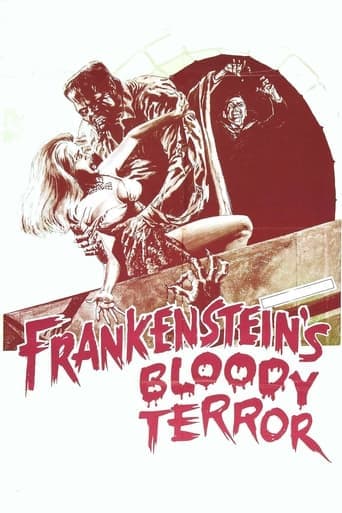 Movie poster for Frankenstein's Bloody Terror