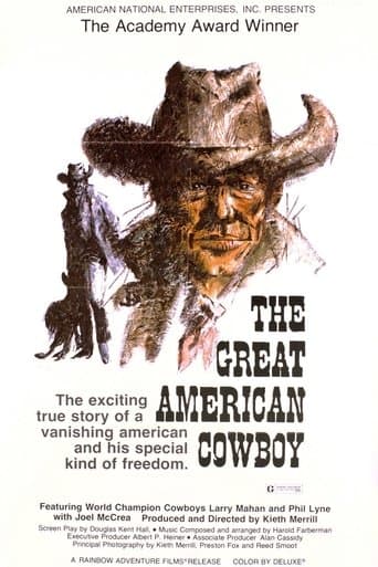 Movie poster for The Great American Cowboy