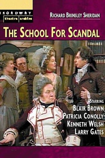 Movie poster for The School for Scandal