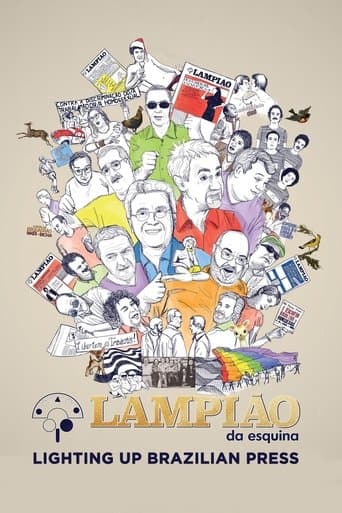 Movie poster for Lampião da Esquina: Lighting Up Brazilian Press