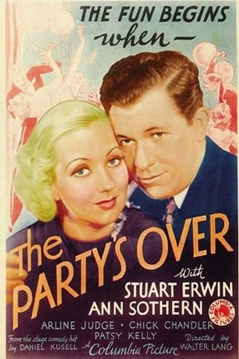 Movie poster for The Party's Over