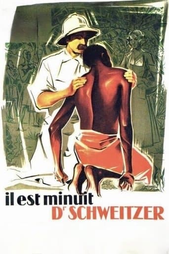 Movie poster for Dr. Schweitzer