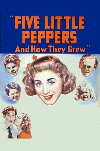 Movie poster for Five Little Peppers And How They Grew