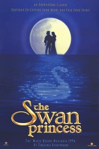 Movie poster for The Swan Princess