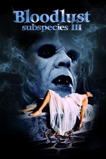 Movie poster for Bloodlust: Subspecies III