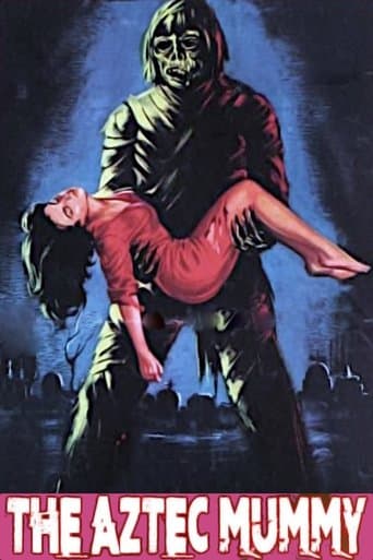 Movie poster for The Aztec Mummy