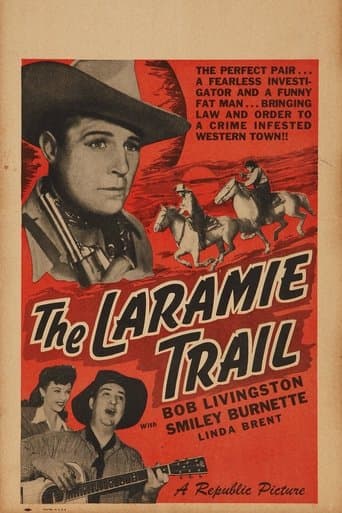 Movie poster for The Laramie Trail
