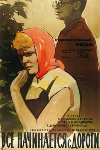 Movie poster for Everything Begins with Hitting the Road