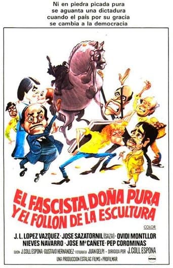Movie poster for El fascista, doña Pura y el follón de la escultura