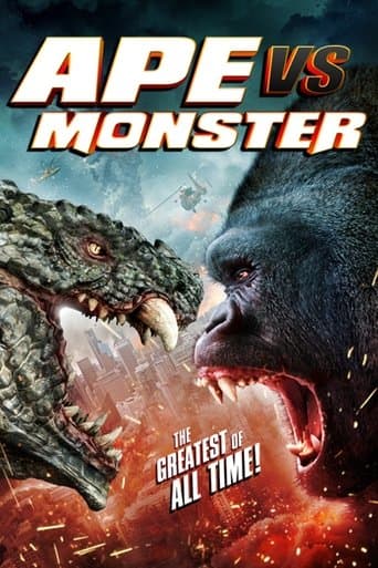 Movie poster for Ape vs. Monster