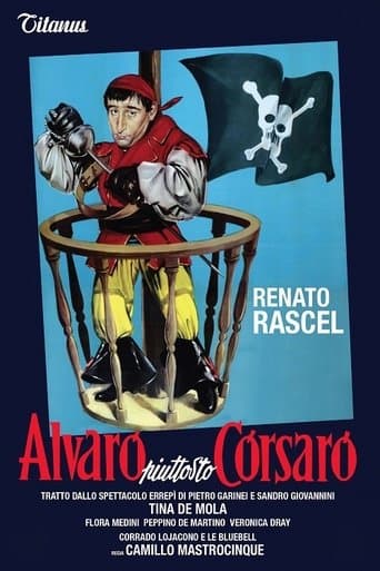 Movie poster for Alvaro piuttosto corsaro