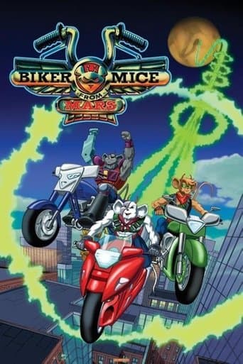 Movie poster for Biker Mice from Mars