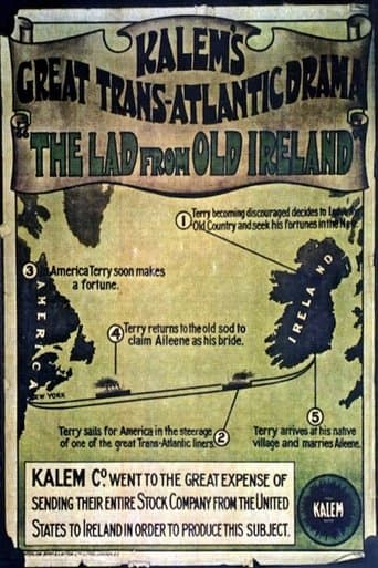 Movie poster for The Lad from Old Ireland
