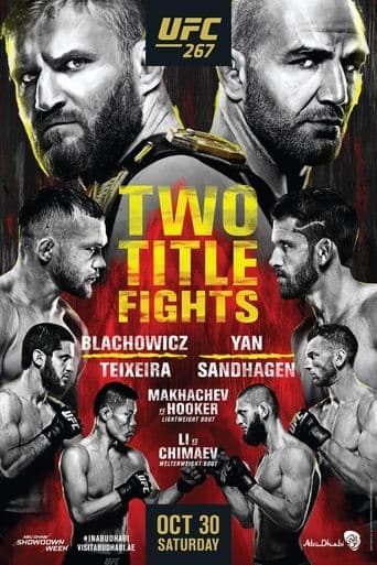 Movie poster for UFC 267: Blachowicz vs. Teixeira