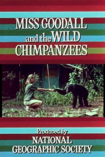 Movie poster for Miss Goodall and the Wild Chimpanzees