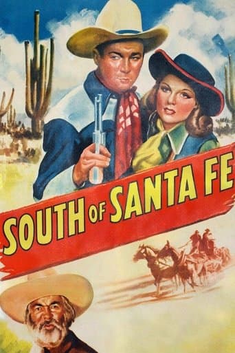 Movie poster for South of Santa Fe