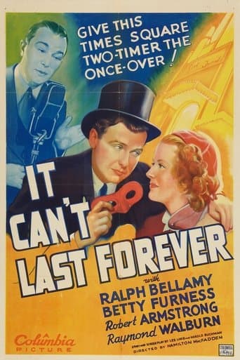 Movie poster for It Can't Last Forever