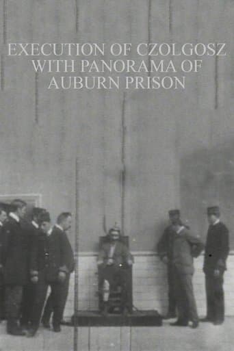 Movie poster for Execution of Czolgosz with Panorama of Auburn Prison
