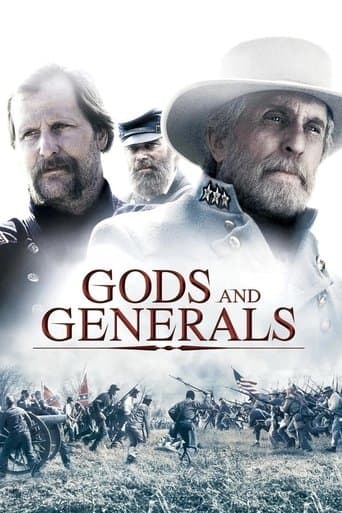 Movie poster for Gods and Generals