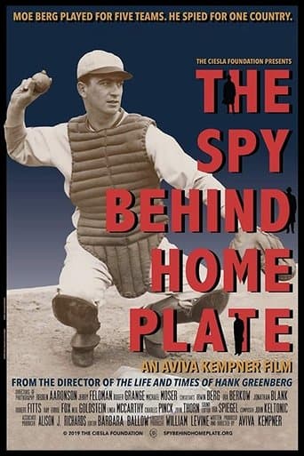 Movie poster for The Spy Behind Home Plate