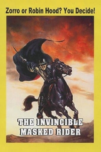 Movie poster for The Invincible Masked Rider
