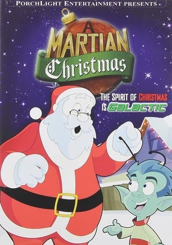 Movie poster for A Martian Christmas