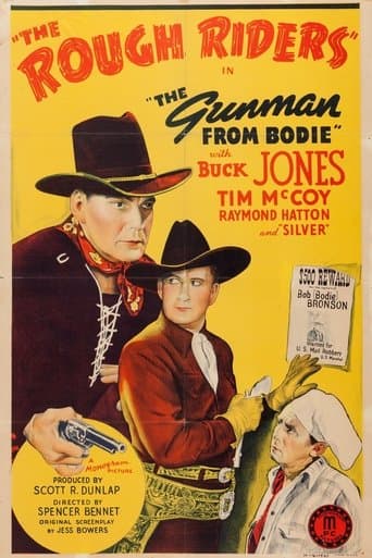 Movie poster for The Gunman From Bodie