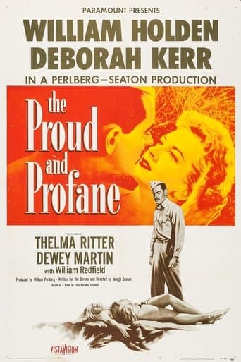 Movie poster for The Proud and Profane