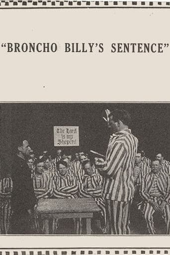 Movie poster for Broncho Billy's Sentence