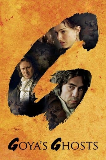 Movie poster for Goya's Ghosts