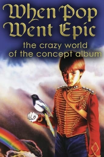 Movie poster for When Pop Went Epic: The Crazy World of the Concept Album