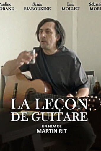 Movie poster for La leçon de guitare