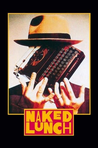 Movie poster for Naked Lunch