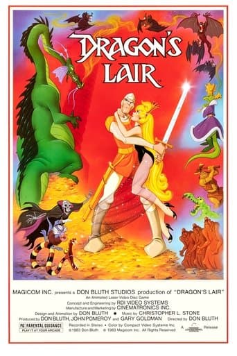 Movie poster for Dragon's Lair