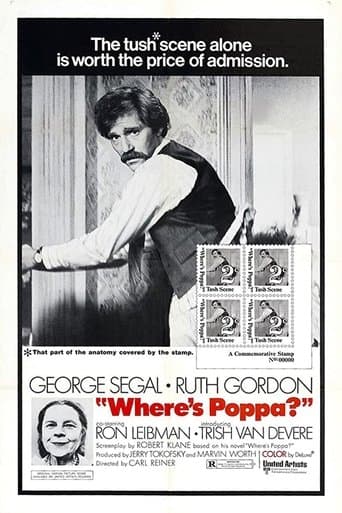 Movie poster for Where’s Poppa?