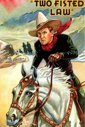 Movie poster for Two-Fisted Law