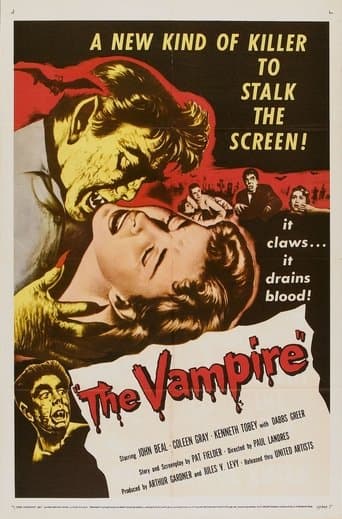 Movie poster for The Vampire