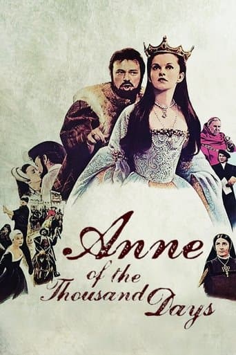 Movie poster for Anne of the Thousand Days