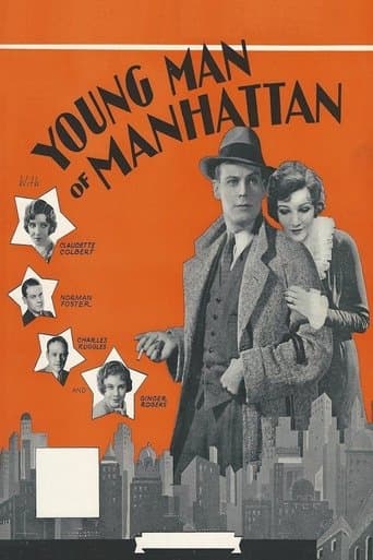 Movie poster for Young Man of Manhattan