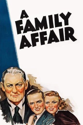 Movie poster for A Family Affair