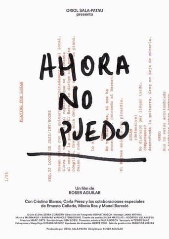 Movie poster for Ahora no puedo