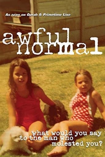 Movie poster for Awful Normal