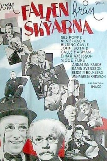 Movie poster for Som fallen från skyarna