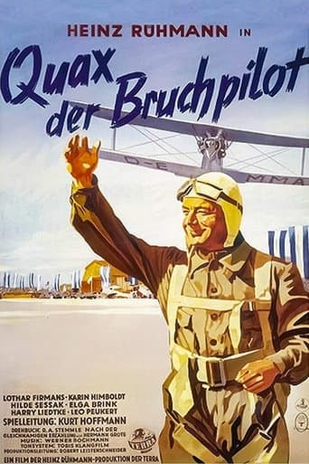 Movie poster for Quax, der Bruchpilot