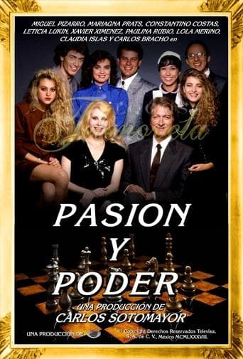 Movie poster for Pasión y poder