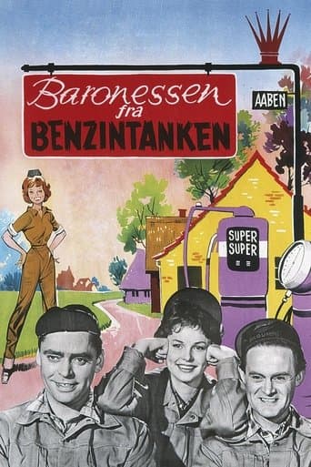 Movie poster for Baronessen fra benzintanken