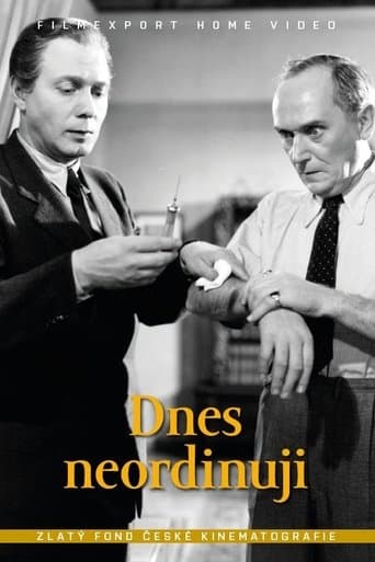 Movie poster for Dnes neordinuji