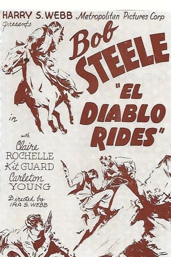 Movie poster for El Diablo Rides