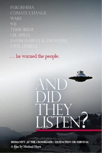 Movie poster for And Did They Listen?