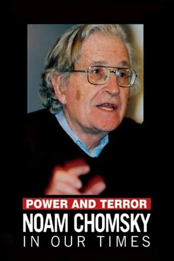 Movie poster for Power and Terror: Noam Chomsky in Our Times